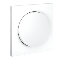 Накладка для светорегулятора поворотно-нажимного, S70 (белый матовый)