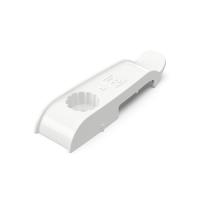 Держатель плоского кабеля односторонний для прямого монтажа на 2 места в гофроящике белый (1200 шт/кор) Промрукав