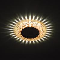 DK LD4 TEA/WH Светильник ЭРА декор c белой светодиодной подсветкой,  чай (50/1400)