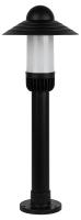 Садово-парковый светильник ЭРА НТУ 01-60-008 Поллар напольный черный IP54 Е27 max60Вт h660мм