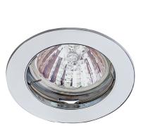 KL1 SN Светильник ЭРА литой  простой MR16,12V, 50W сатин никель (100/3000)