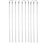 Гирлянда Тающие сосульки комплект 10 шт. х 100см, шаг 100см, 960 LED ТЕПЛЫЙ БЕЛЫЙ, черный каучук, IP65, 24В, соединяется NEON-NIGHT