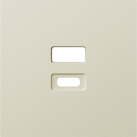 Накладка для розеток USB, шампань, серия A07