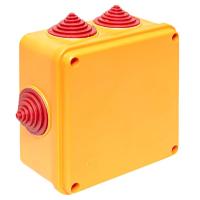 Коробка огнестойкая 100х100х50мм IP55  3 дв клемм 1 5-6 мм2 EKF