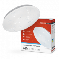 Светильник сд серии DECO 24Вт 230В 6500К 1560Лм 330х55мм ОРИОН IN HOME