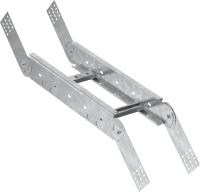 Поворот вертикальный шарнирный лестничный LESTA 55х200мм HDZ IEK