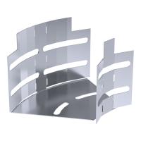 Угол горизонтальный изменяемый 0-45 градусов Стандарт INOX (AISI 316) 100х80 Промрукав