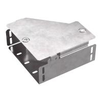 Переходник правый с крышкой Стандарт 200х100х80 Промрукав