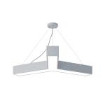 SPO-142-W-40K-044  Светильник LED ЭРА Geometria SPO-142-W-40K-044 Igrek 44Вт 4000К 3500Лм IP40 800*800*80 белый подвесной