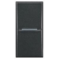 BT Axolute Антрацит Axial Выключатель 16А 1 мод