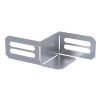 Переходник упрощённый горизонтальный Стандарт INOX (AISI 316) на 50 мм Н50 Промрукав