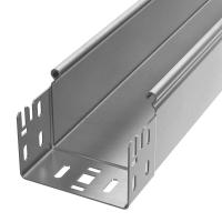 Лоток неперфорированный Профи INOX (AISI 304) 100х80x6000 (1,0 мм) (12 м/уп) Промрукав