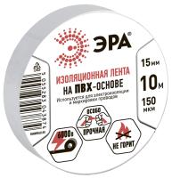 ЭРА ПВХ-изолента 15мм*10м белая (10/500/16000)