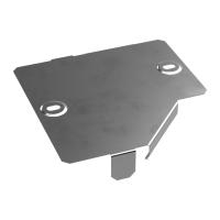 Крышка переходника левого Стандарт INOX (AISI 304) 150х100 Промрукав