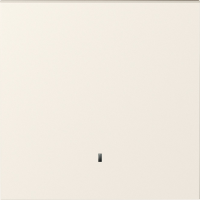 Клавиша 1-я с подсветкой, матовый кремовый, серия S08