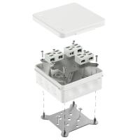 Коробка огнестойкая разветвительная для о/п двухкомпонентная 60-0303-FR6.0-4-6-Р Е15-Е60 RAL9003 100х100х40 (16 шт/кор) Промрукав