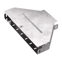 Переходник симметричный с крышкой Стандарт 400х150х50 Промрукав