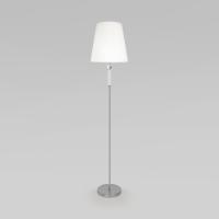 Напольный светильник с тканевым абажуром 01146/1 хром