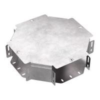 Ответвитель Х-образный с крышкой Стандарт 200х100 Промрукав