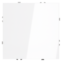 Заглушка VOLTUM S70 с суппортом, (белый глянцевый)