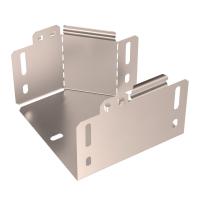 Переходник правый Стандарт INOX (AISI 409) 150х100х100 Промрукав