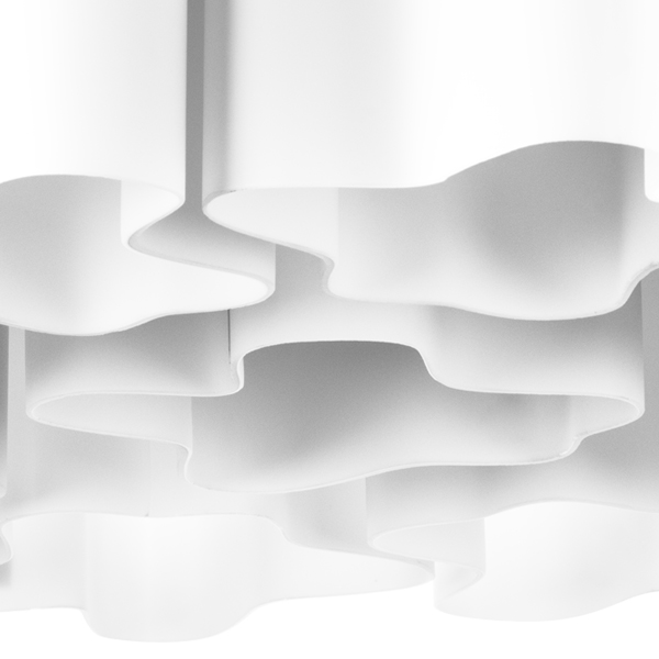 802097 Люстра NUBI 9х40W E27 ЧЕРНЫЙ МАТОВЫЙ/БЕЛЫЙ