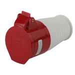 R-16-3P-PE-N-IP44  Розетка ЭРА R-16-3P-PE-N-IP44 переносная 215 3Р+РЕ+N 16А 380В IP44
