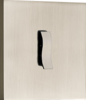 Переключатель на 1 тумблер, клавиша Wave, 10AX 250V, никель, серия N96