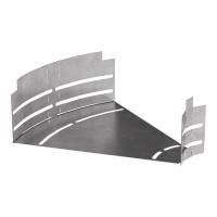 Угол горизонтальный изменяемый 0-45 градусов Стандарт 300х100 Промрукав