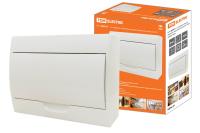 Бокс ЩРН-П-12модулей с белой крышкой, навесной, пластик IP41 TDM