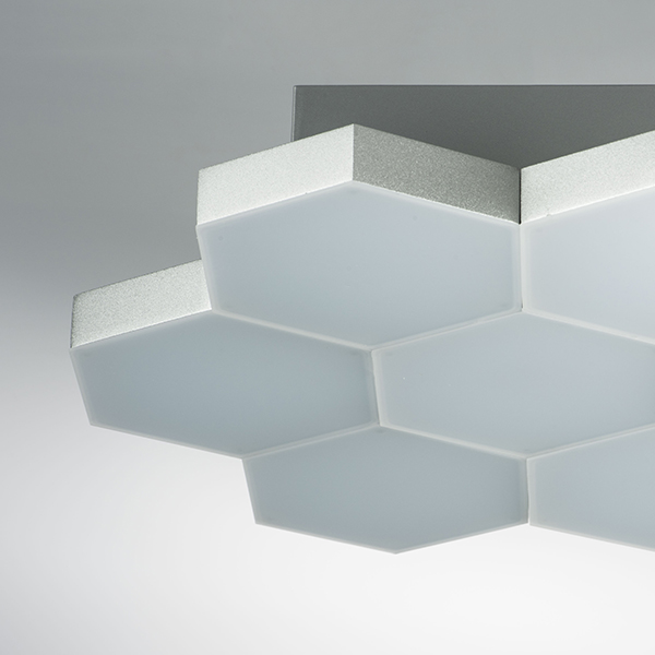 750072 Люстра потол FAVO LED-35W 1680LM Silver 3000K