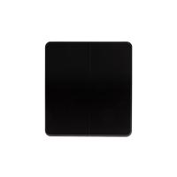 Выключатель ROUND 2 кл проходной (переключатель) 10А с/у оникс KRANZ