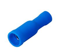 Разъем штекерный изолированный гнездо 4 мм 1.5-2.5 мм² (РШи-м 2.5-4/РШИм 2-5-4 ) синий REXANT