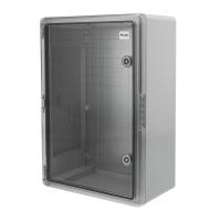 Корпус пластиковый ЩМПп с прозрачной дверцей и монтажной панелью 500х350х190мм, АБС, УХЛ1, IP65 REXANT