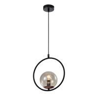 Светильник подвесной (подвес) Rivoli Misericordia 5147-201 1 х Е14 40 Вт черный/медь лофт - кантри потолочный