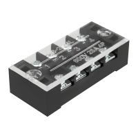 Блок зажимов клеммный БЗН ТВ-2504 2,5мм2 25A 4 пары REXANT