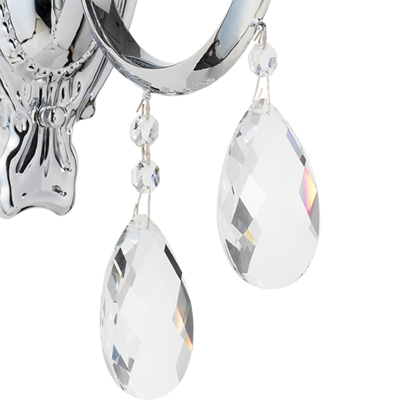 694614 Бра STREGARO 1х60W E14 ХРОМ