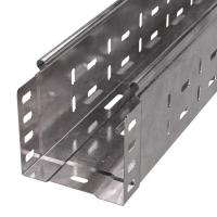 Лоток перфорированный Стандарт 100х100х3000 (1,0 мм) (6 м/уп) Промрукав