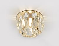 D4124 CL/CH хром/прозрачный G9 D80 H55 mm