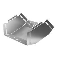 Угол вертикальный внутренний 45 градусов Стандарт INOX (AISI 304) 300х100 Промрукав