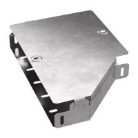 Переходник левый с крышкой Стандарт 300х200х50 Промрукав