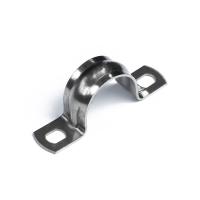 Скоба металлическая двухлапковая СМД(INOX) d25-26 мм (20шт/800шт уп/кор) Промрукав