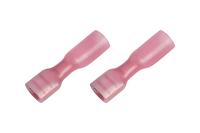 Клемма плоская полностью изолированная термоусаживаемая РПи-м-т 1.5-(6.3)/РпИм-т 1,25-7-0,8 гнездо 6.6 мм 0.5-1.5 мм² красный REXANT