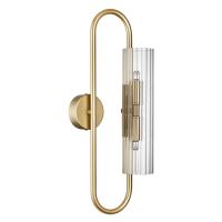 6560/2W SUSPENTIONI LN25 239 золотой/прозрачный/металл/стекло Бра G9 2*20W 220V TORONTO