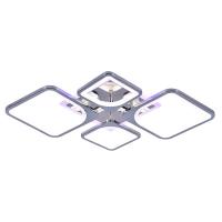 Светодиодная люстра 1537/2+2 CHR 112W+12W RGB