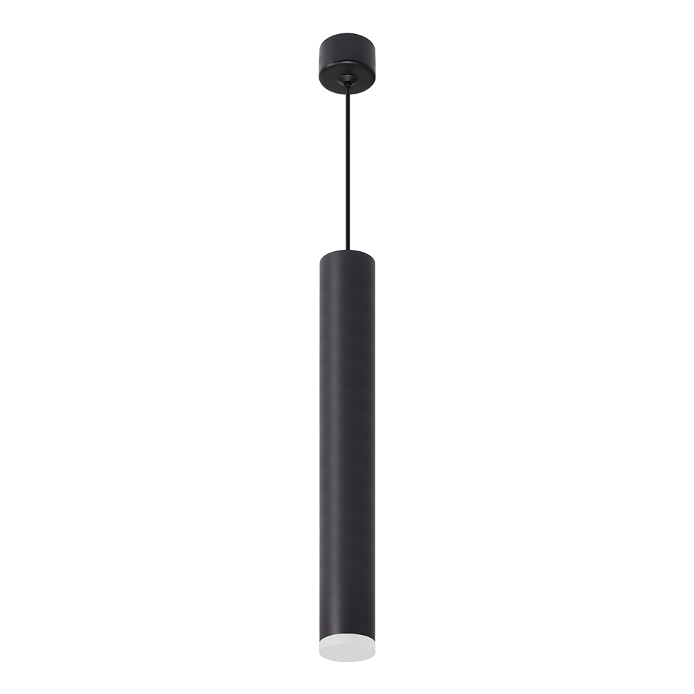 Светильник потолочный Feron ML1028 Barrel levitation на подвесе MR11 35W 230V, черный 40*250 FERON ML1028