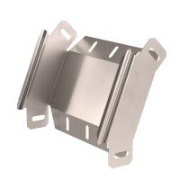 Угол вертикальный внешний 45 градусов Стандарт INOX (AISI 409) 200х50 Промрукав