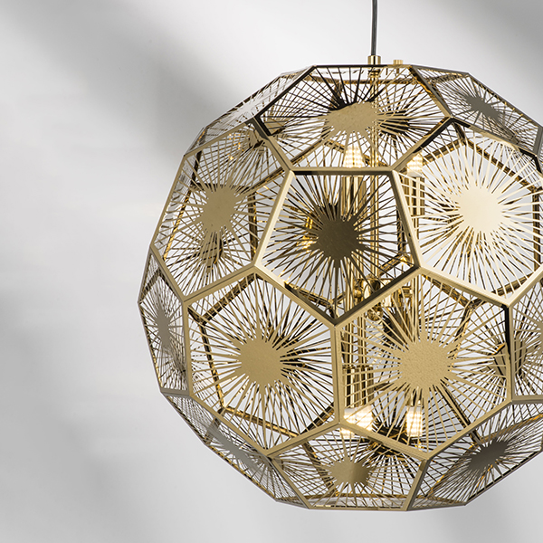 724262 Люстра FERMO 6х40W G9 ЗОЛОТО