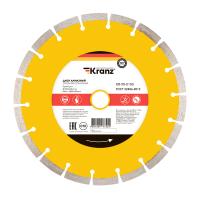Диск алмазный отрезной сегментный 230x22,2x2,4x10мм KRANZ