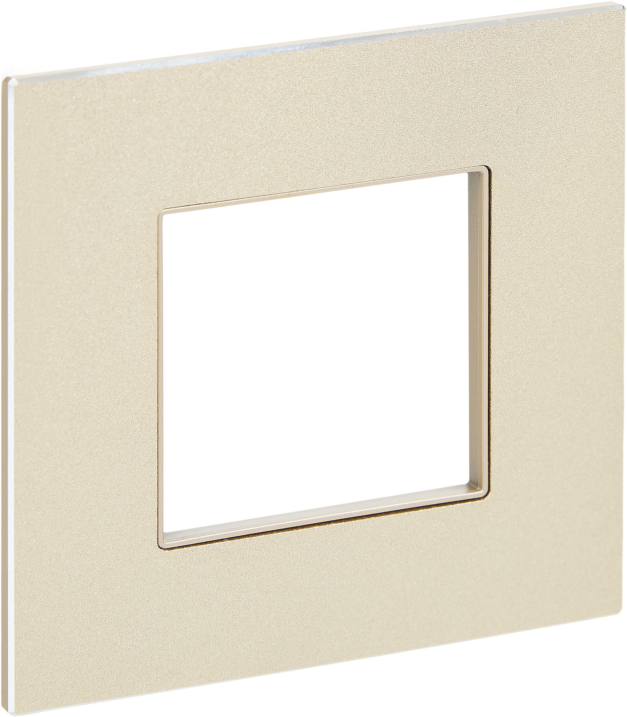 SKANDY Рамка 1-местная SK-F31Sh металл шампань IEK